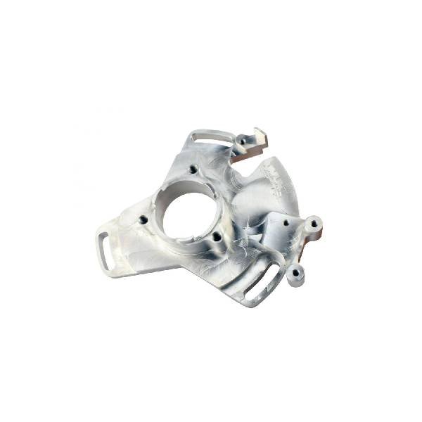 RM11704 | Performance Machined Aluminum Adjustable Stator Timing Back Plate for Yamaha YFZ350 Banshee 1987-2006 Sparkling Silver |