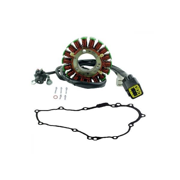 RM22612 | Generator Stator + Gasket for Yamaha WR 250 R 2008-2020 / WR250X 2008-2011 | 3D7-81410-00-00 / 3D7-81410-01-00 |