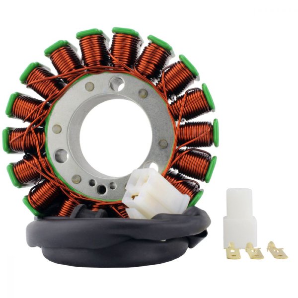 RMS010-107518 | Generator Stator for Suzuki GSXR 600 1997-2000 | GSXR 750 1996-1999 | OEM Repl. # 31401-33E00 / 31401-33E10 |