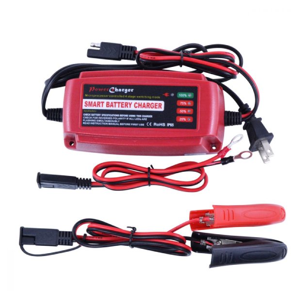 RMS200-103844 | Universal Automatic IP65 Smart Battery Charger 12V / 5A / 100W |