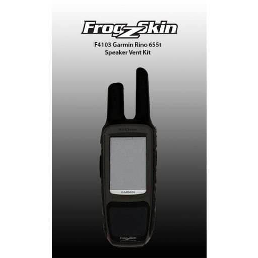 F4103 | FROGZSKIN Garmin Rino 655t Speaker Cover Vent (1 pc) |